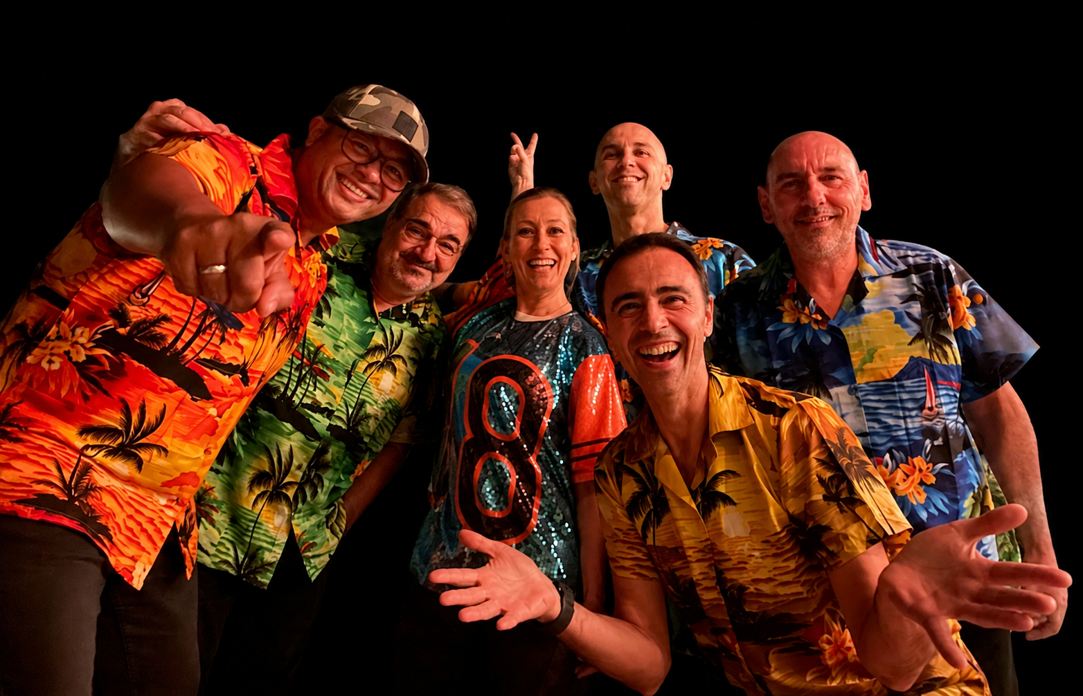 A banda The Crazy 80's